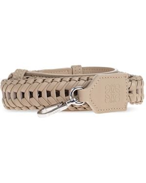 Loewe Leather Bag Strap - Natural
