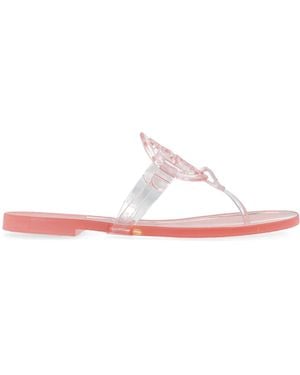 Tory Burch Rubber Flip-Flops "Miller" - Pink