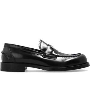 Dolce & Gabbana Leather Loafers - Black