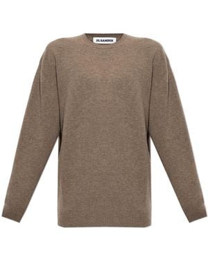 Jil Sander Wool Crew-Neck Jumper - Natural