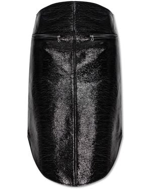 Courreges Skirt With Logo - Black