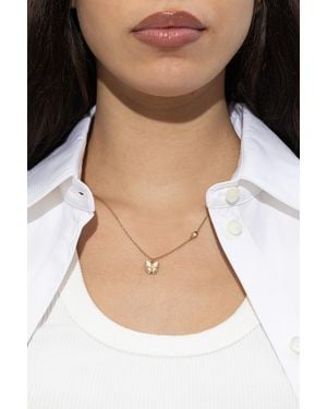 COACH Brass Necklace - Natural