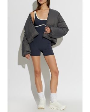 Rethinkit Studios Insulated Jacket With Logo - Blue