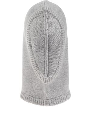 Lisa Yang Cashmere Hood "Astri" - Grey