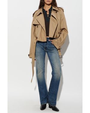 JW Anderson Short Trench Coat - Blue