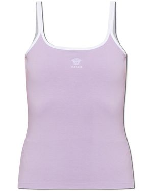 Versace Strap Top - Purple