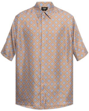 Fendi Silk Shirt - Multicolour