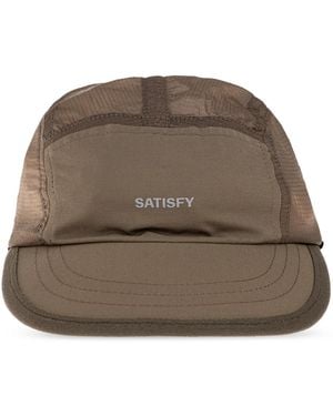 Satisfy Cap With Peak - Brown