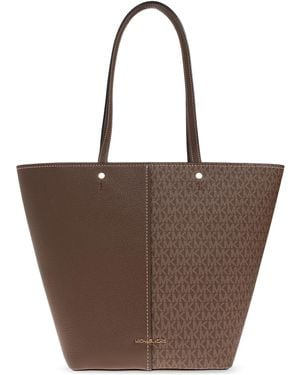 MICHAEL Michael Kors Shopper Bag "Flora" - Brown