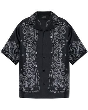 Amiri Silk Shirt - Black