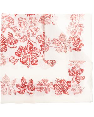 DSquared² Scarf With Print - Pink