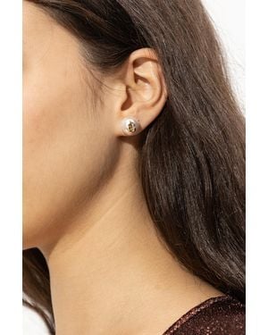Jimmy Choo Earrings With Pearl - Black