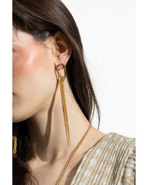 forte_forte Long Earrings - Black