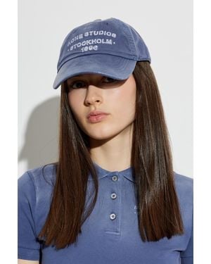Acne Studios Baseball Cap - Blue