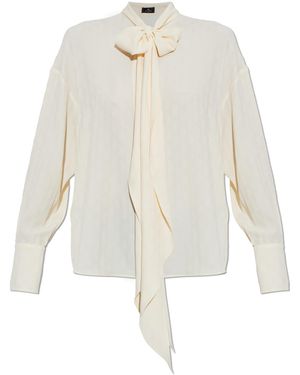Etro Shirt With Scarf - White