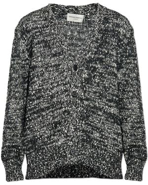 Officine Generale Wool Cardigan - Grey