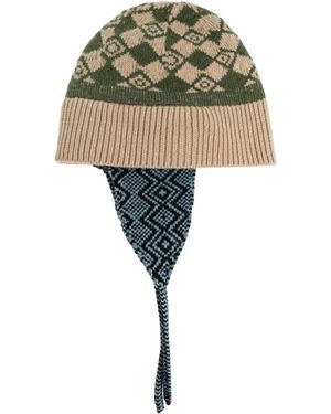 Dries Van Noten Wool Beanie 'Marvin' - Multicolour