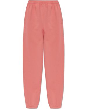 Acne Studios Joggers With Ribbed Cuffs - Pink