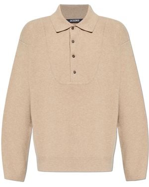 Jacquemus Wool Jumper - Natural