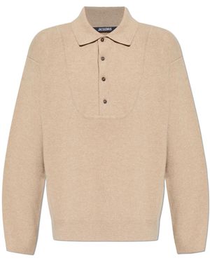 Jacquemus Wool Sweater - Natural