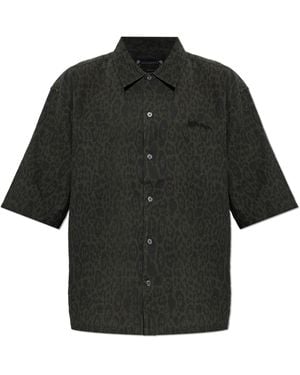 AllSaints 'Leopardo' Shirt - Black