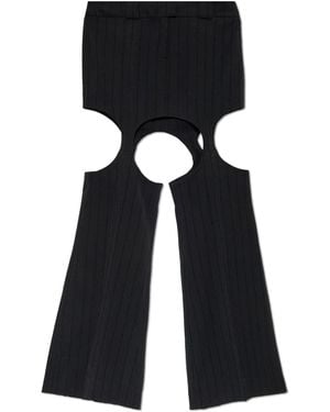 AVAVAV Skirt With Cut-Outs - Black