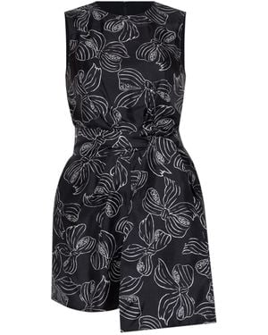 Max Mara Silk Jumpsuit 'Baviera' - Black