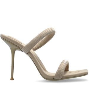 Alexander Wang Heeled Mules, - Natural