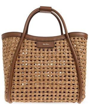 Max Mara "Marine" Handheld Bag - Brown