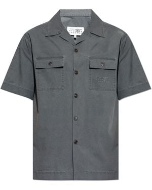 MM6 by Maison Margiela Shirt With Logo - Grey