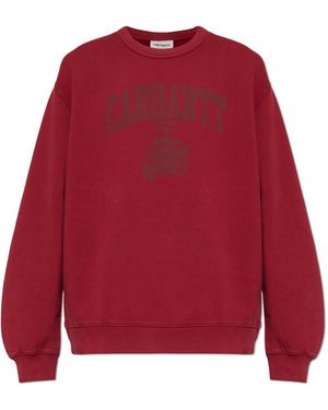 Carhartt Sweatshirt With Logo - Red