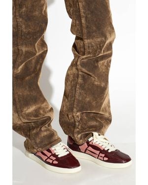 Amiri Sports Shoes 'Lizard Pacific Bones' - Brown