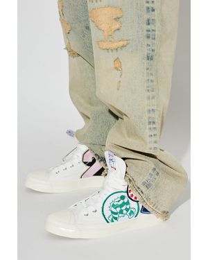KENZO 'Hoshi High' Sports Shoes - Green