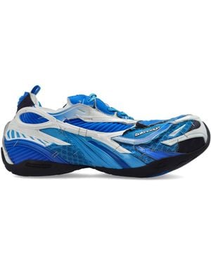 Balenciaga 'Soleless' Sports Shoes - Blue
