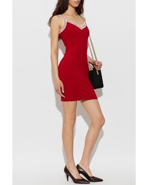 Versace Strappy Dress - Red
