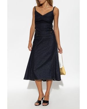 Jacquemus Denim Top 'De-Nimes Pina' - Blue