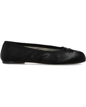 Maison Margiela Ballet Flats With 'Tabi' Cut-Out - Black