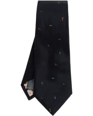 Paul Smith Silk Tie - Black