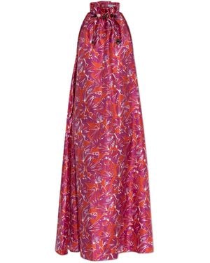 Max Mara Silk Dress 'Cartone' - Red