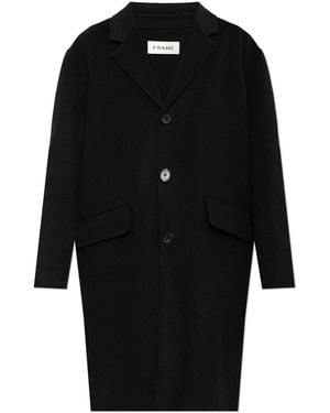 FRAME Wool Coat - Black
