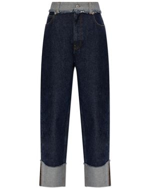 Marni Wide-Leg Jeans - Blue