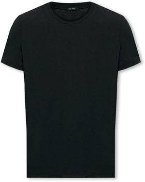 Tom Ford T-Shirt With Logo - Black