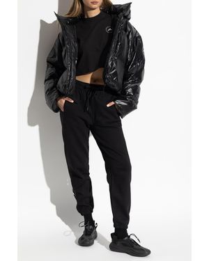 adidas By Stella McCartney Padded Jacket With Logo - Black