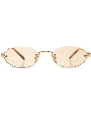 Miu Miu Sunglasses 'A54S' - Yellow