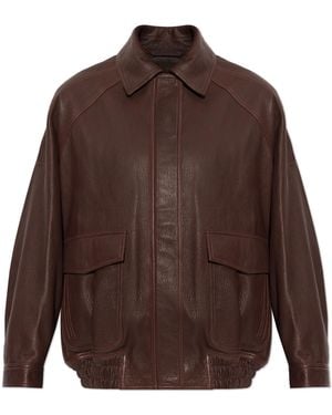 Rohe Leather Jacket - Brown