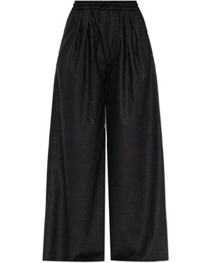 Max Mara Wool Trousers 'Mxsvetrino' - Black