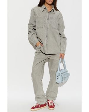 Agolde 'Craven' Shirt - Gray