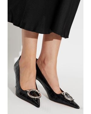 Ferragamo "Lara" Heeled Shoes - Black