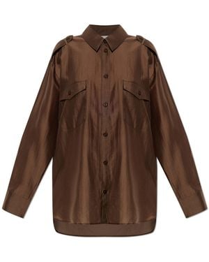 Gestuz Shirt 'Gzsiora' - Brown
