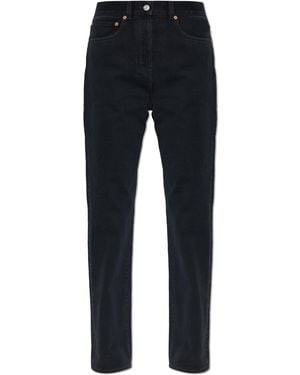 Balmain Straight-Leg Jeans - Black